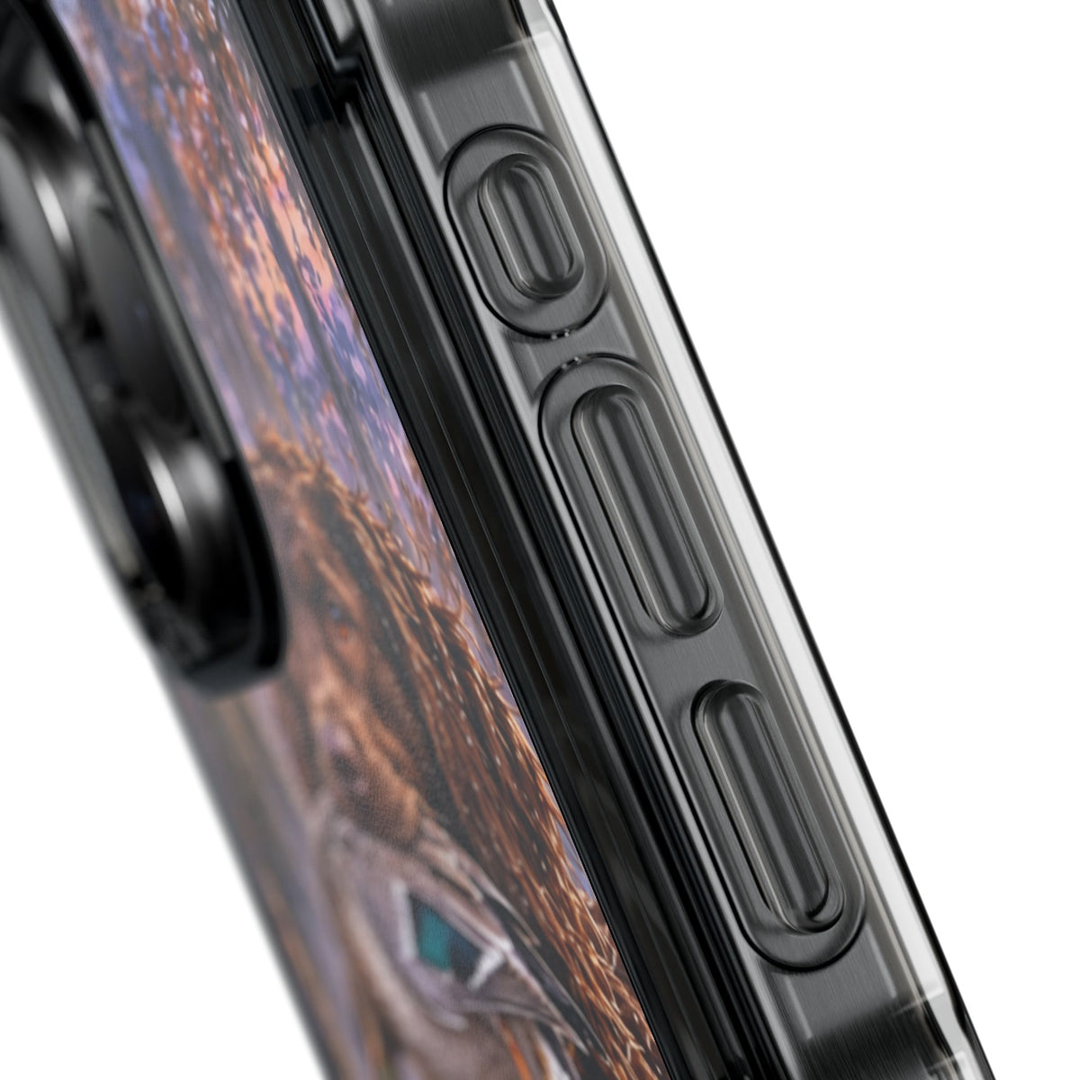 Clear Magnetic Phone Case — Boykin spaniel with Duck swamp