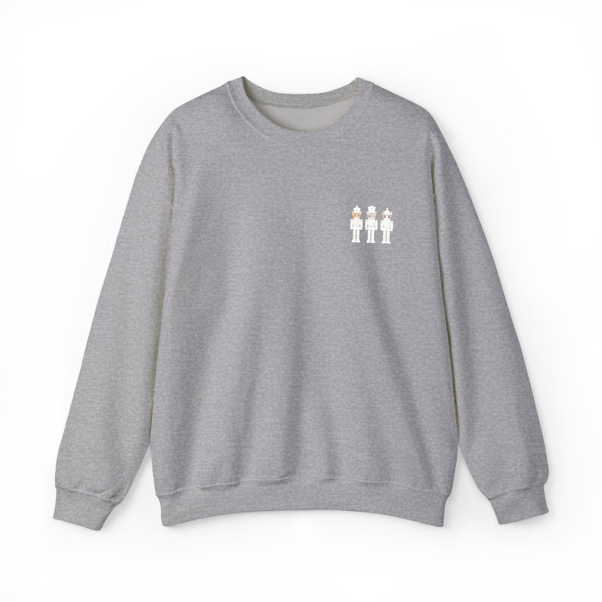 Nutcracker Cats Embroidered Sweatshirt | Christmas Cat Lover Gift