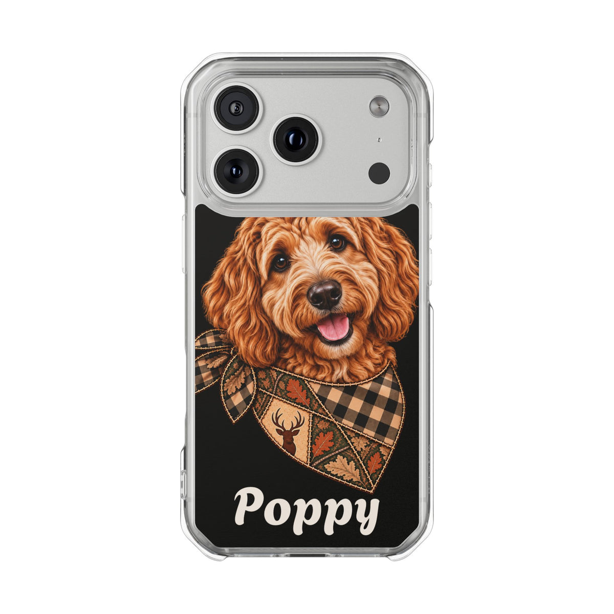 Clear Magnetic Phone Case — Doodle Personalized