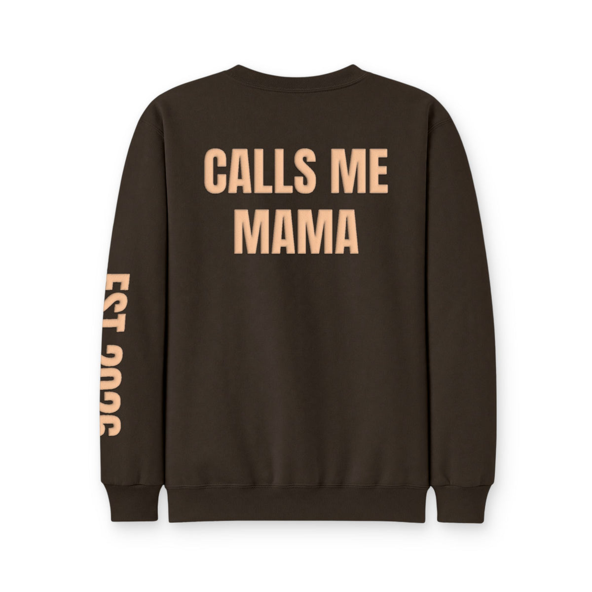 Personalized Hunting Mama Sweatshirt, My Favorite Hunting Buddy, Hunter Orange Puff Sweatshirt, Custom Hunting Mom Gift