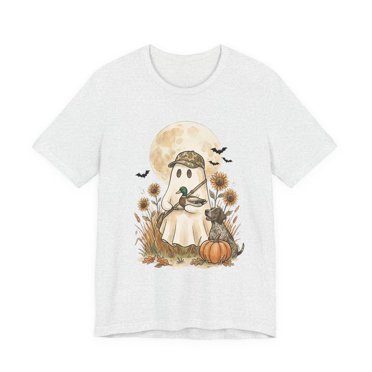 Ghost Hunting Tee | Spooky Hunting, Harvest Moon Halloween Shirt