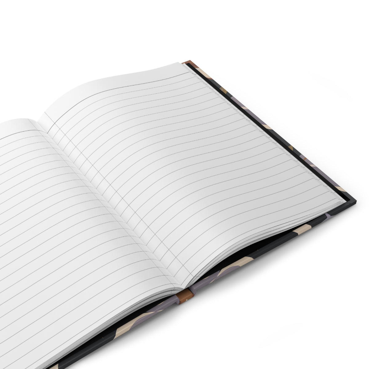 Celestial Moth Hardcover Journal — Lined Night Sky Notebook