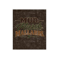 Mud Marsh Mallards crushed velvet duck hunting throw blanket