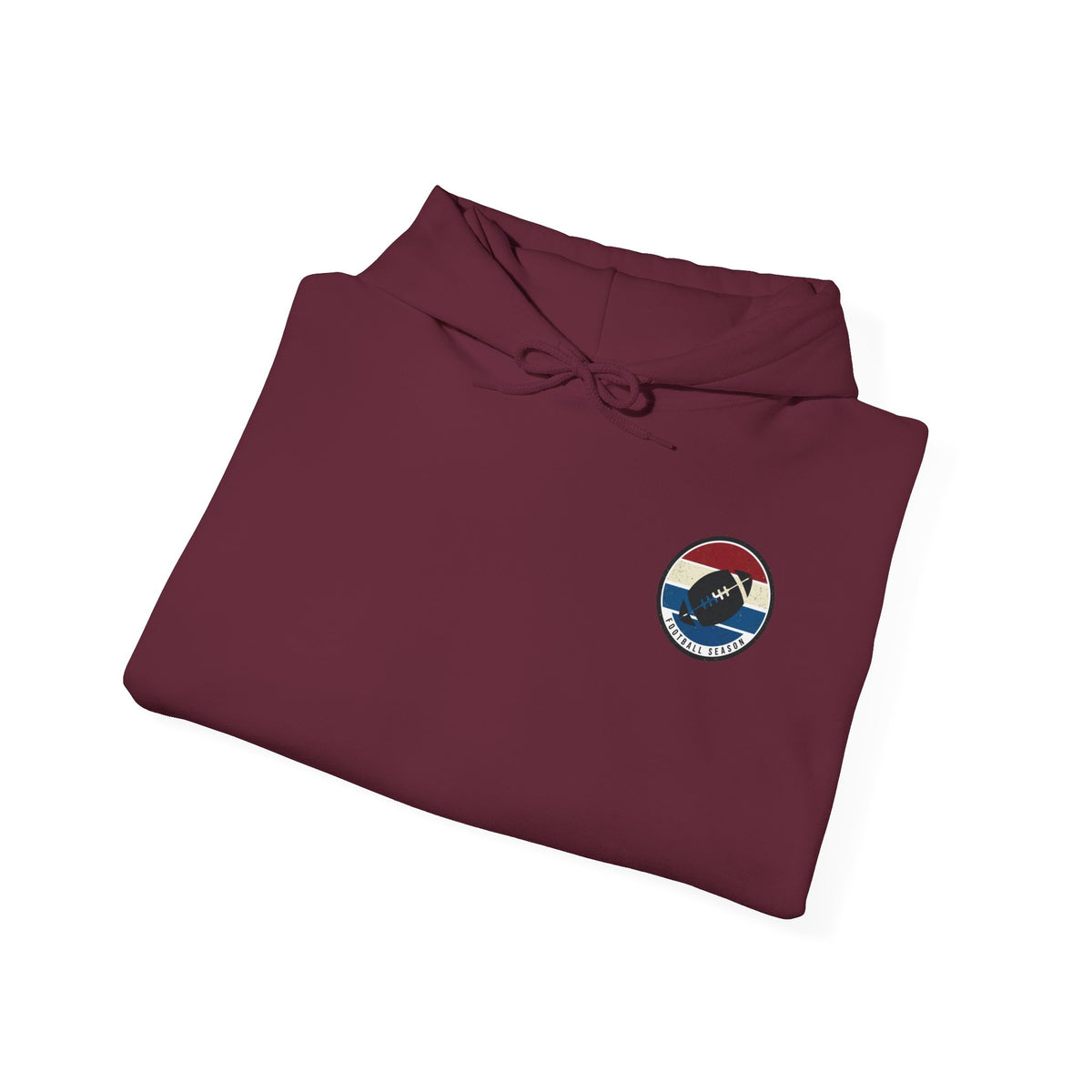 Vintage Football Badge Hoodie | Football Season, Tailgate Crewneck
