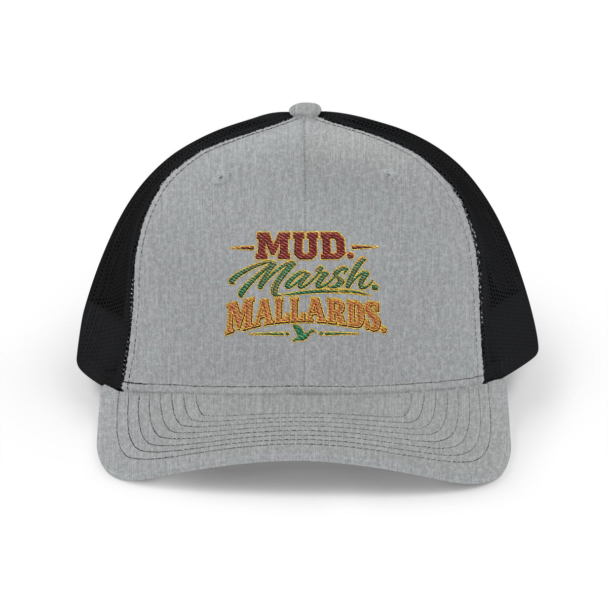 Mud Marsh Mallards Trucker Cap – Off‑Road Retro Snapback