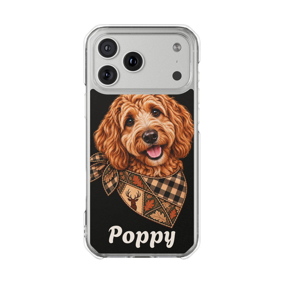 Clear Magnetic Phone Case — Doodle Personalized