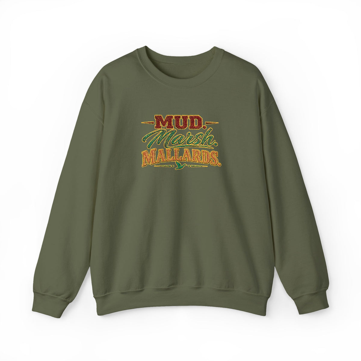 Mud Marsh Mallards Crewneck Sweatshirt
