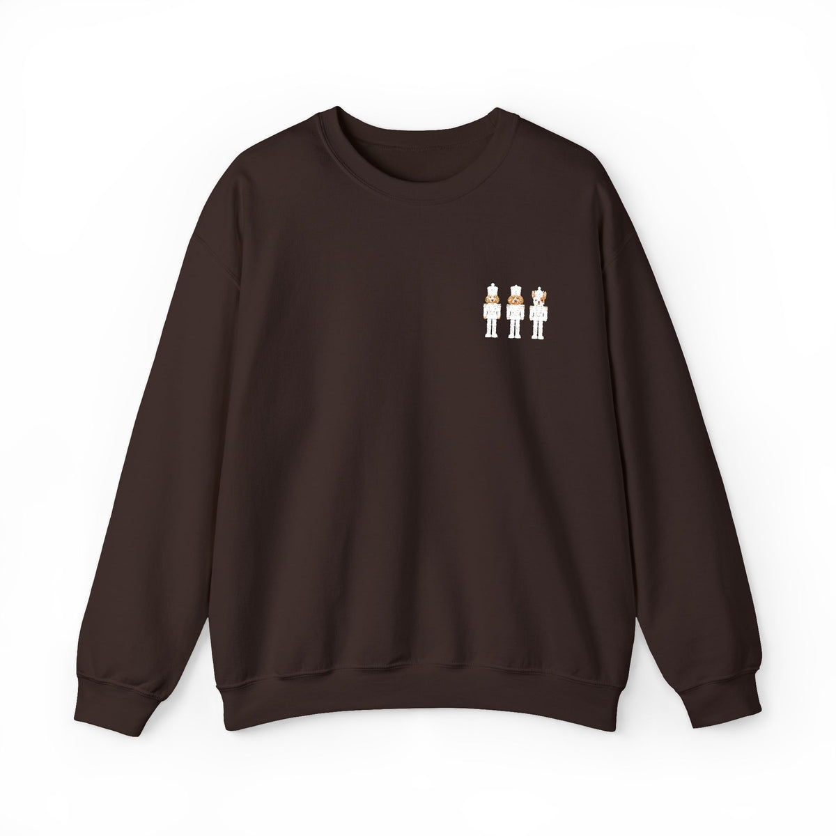 Nutcracker Dogs Embroidered Sweatshirt | Christmas Dog Lover Gift