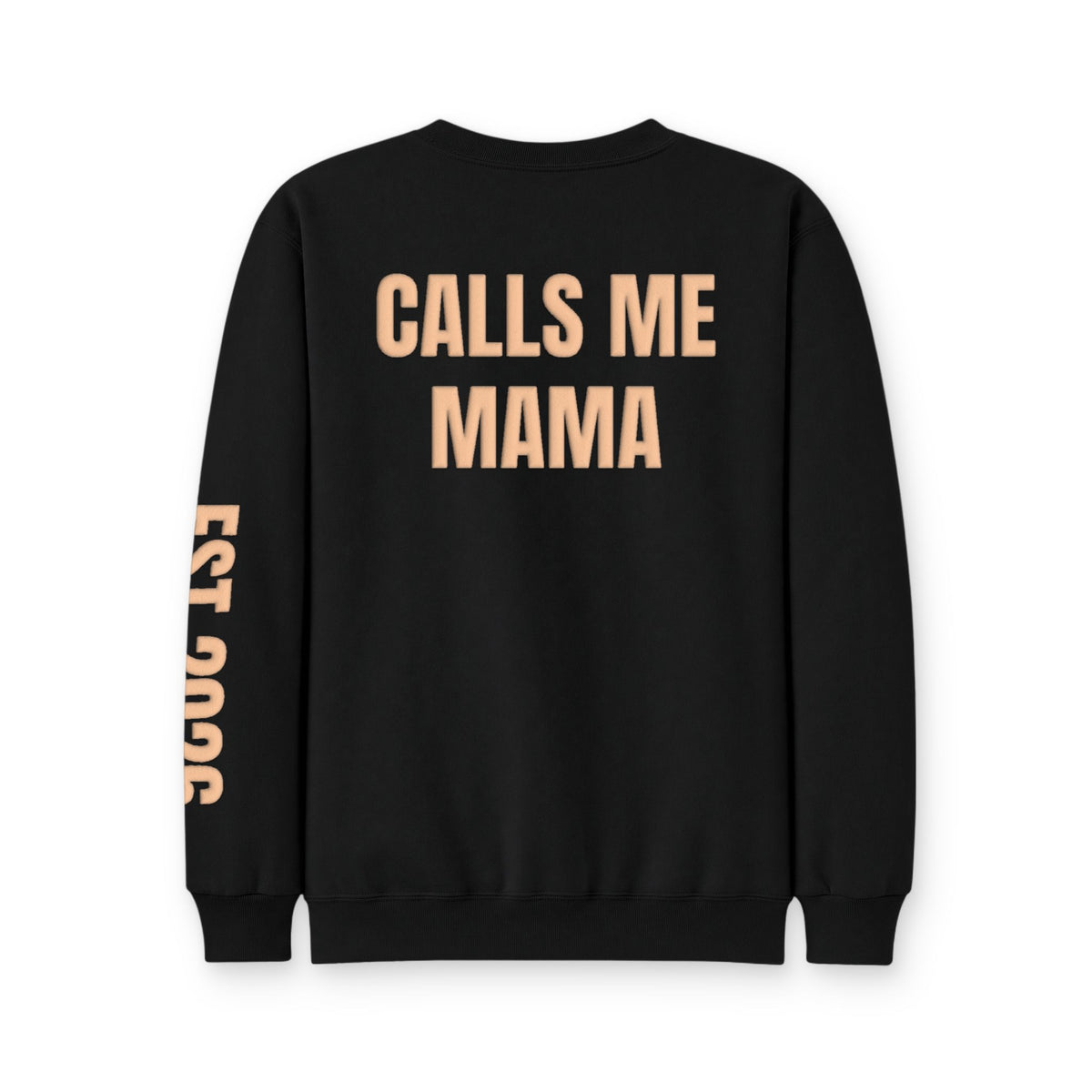 Personalized Hunting Mama Sweatshirt, My Favorite Hunting Buddy, Hunter Orange Puff Sweatshirt, Custom Hunting Mom Gift