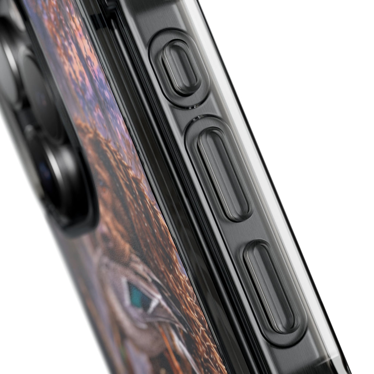 Clear Magnetic Phone Case — Boykin spaniel with Duck swamp