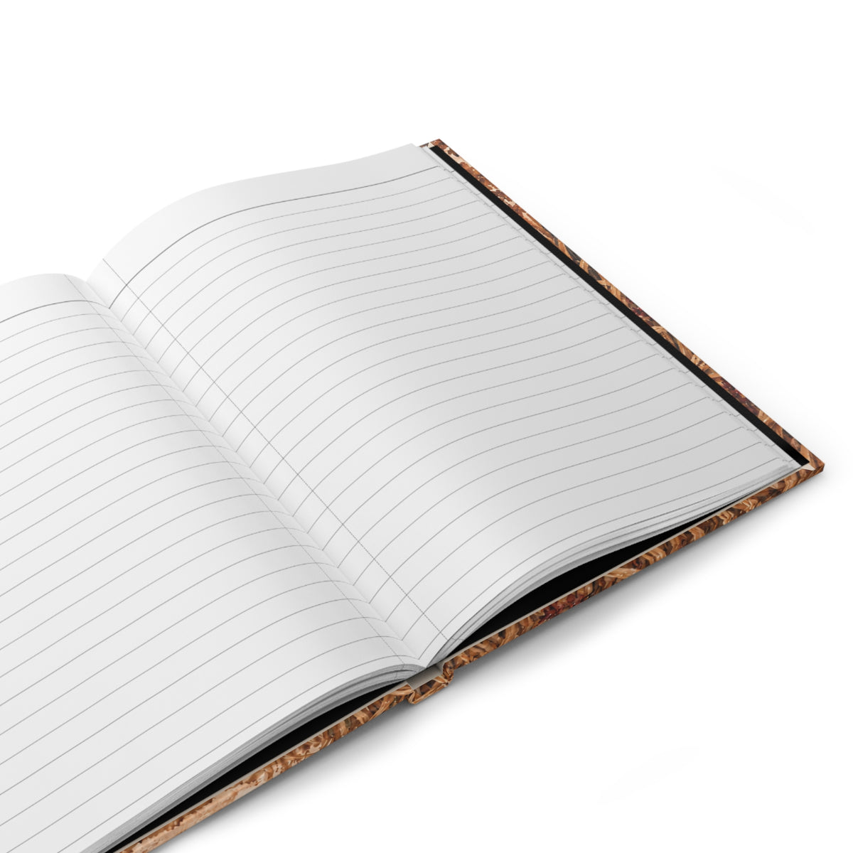 Migratory Geese Sunset Hardcover Journal — Lined Nature Notebook