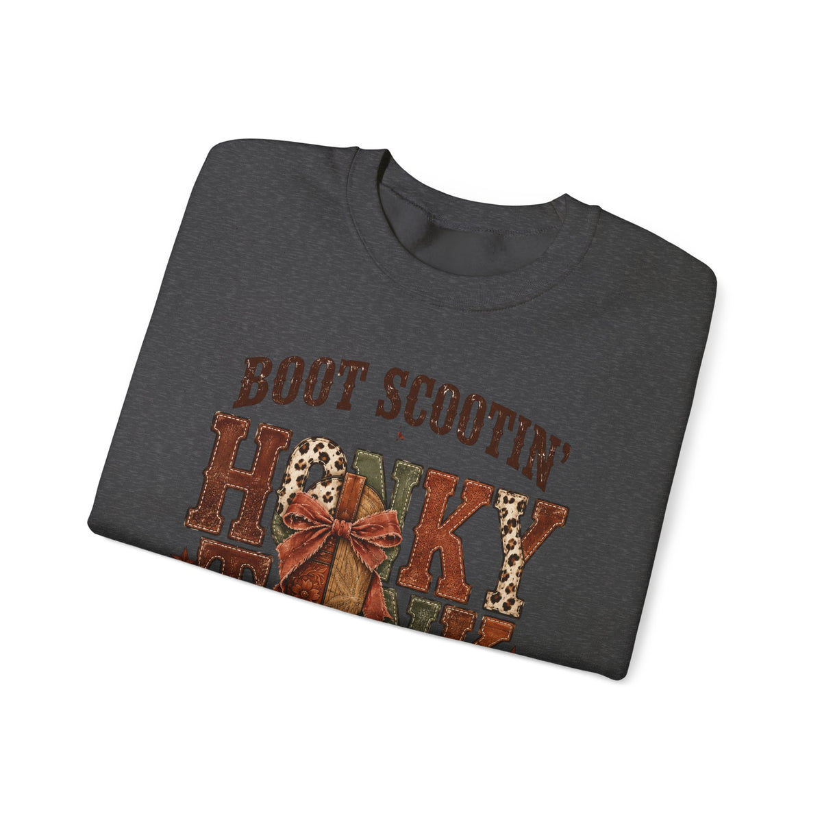 Boot Scootin' Cowboy Boot Sweatshirt | Country Western Graphic