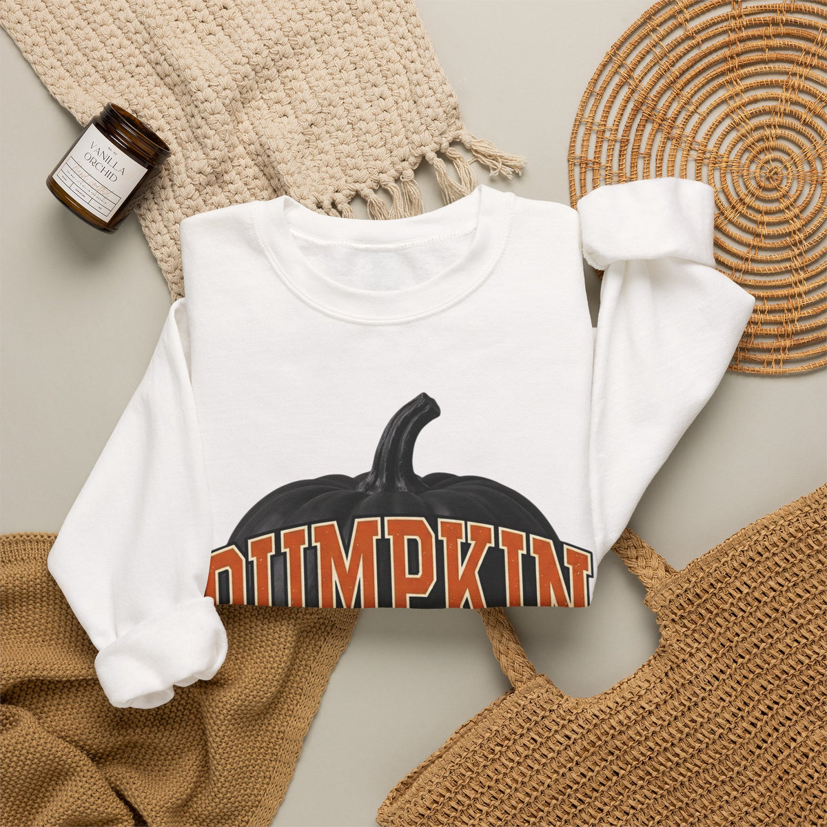 Pumpkin Season Social Club Sweatshirt | Fall Pumpkin Crewneck