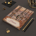 Duck Hunting Journal — Personalized Hardcover Lined Notebook (Hunter)