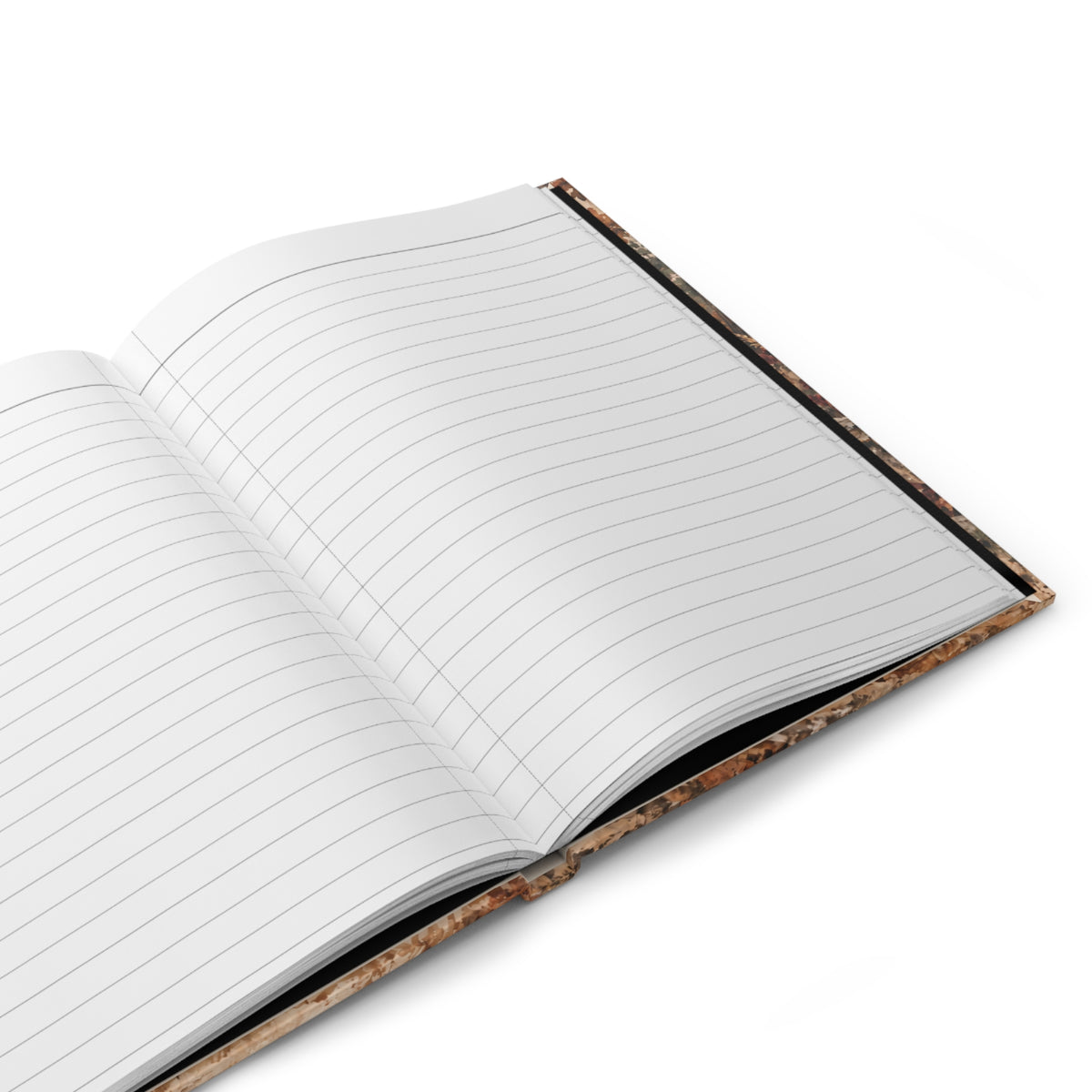 Autumn Turkey Hardcover Journal — Lined Fall Nature Notebook for Thanksgiving