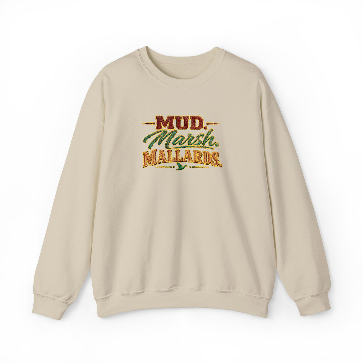 Mud Marsh Mallards Crewneck Sweatshirt