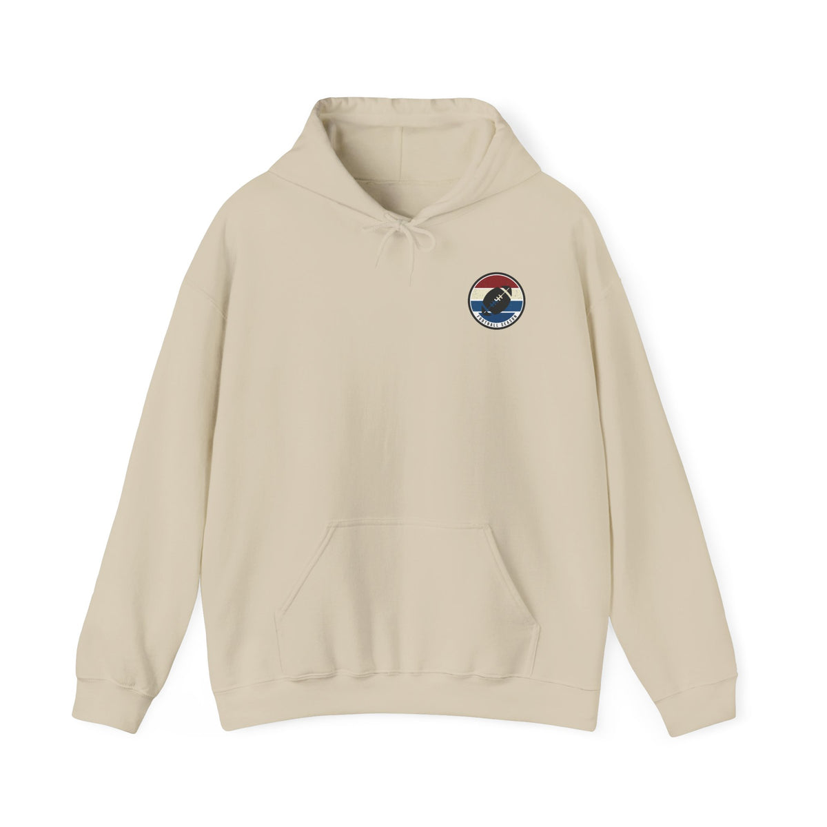 Vintage Football Badge Hoodie | Football Season, Tailgate Crewneck