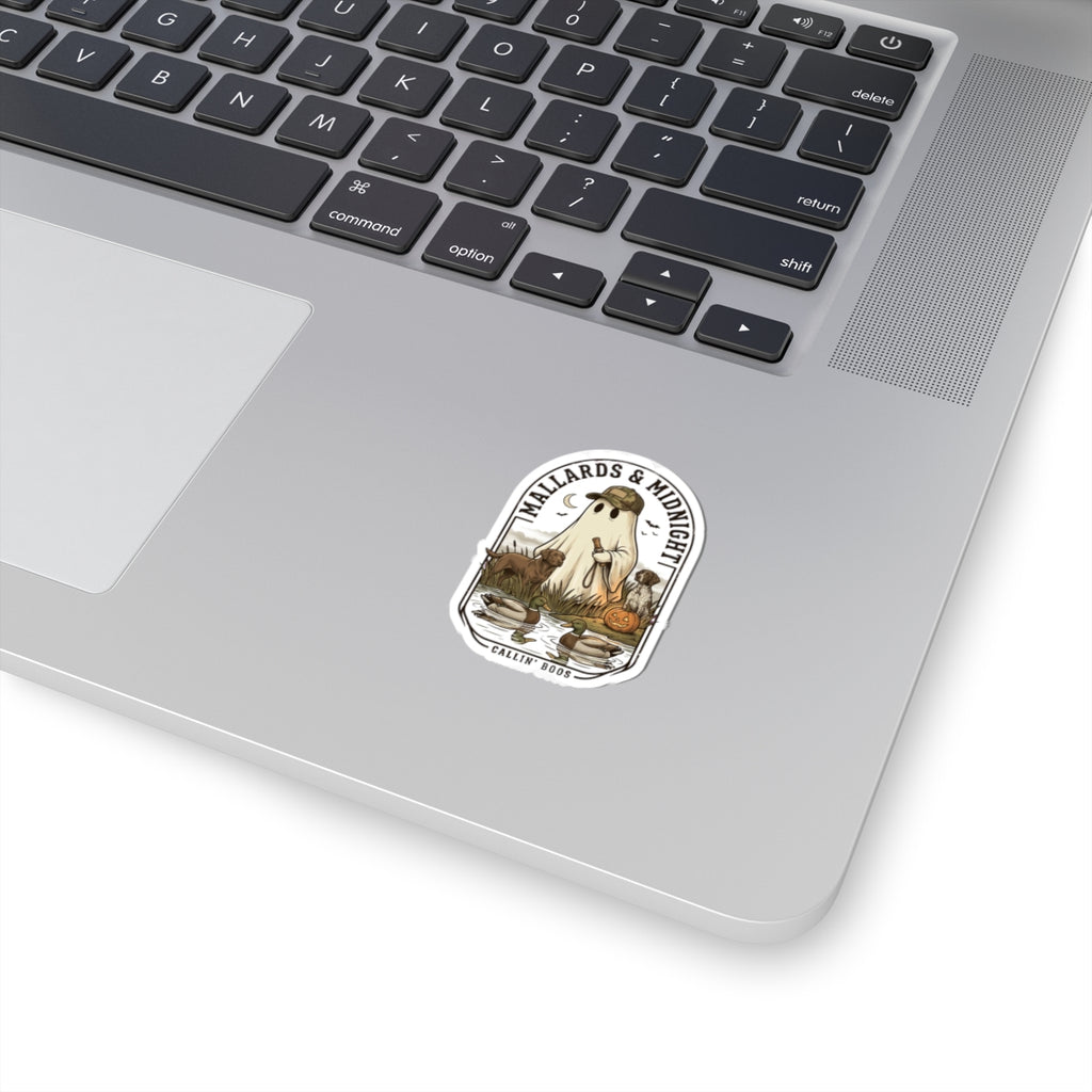 Ghost Hunting Duck Decoy Sticker | Spooky Hunting, Halloween Outdoors