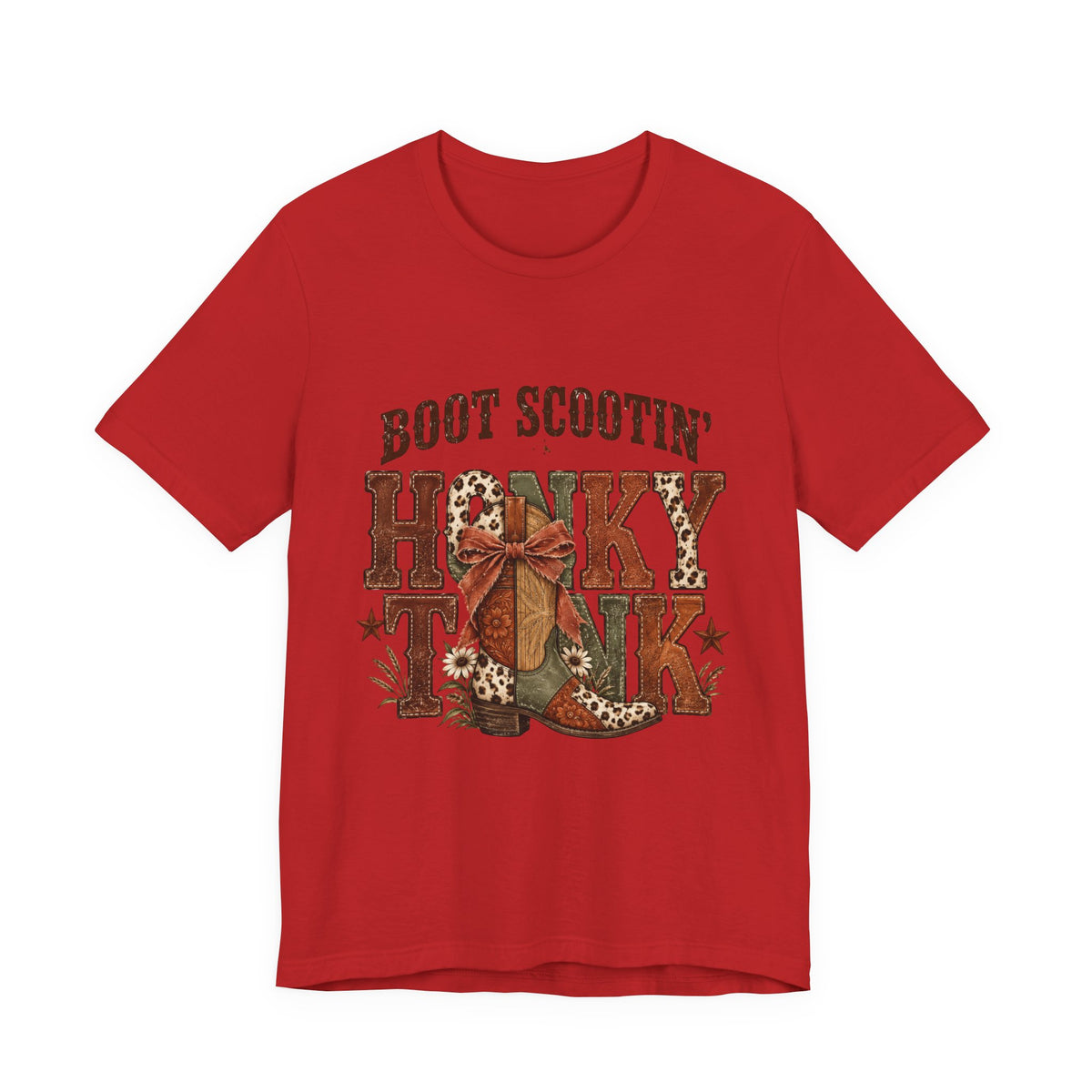 Boot Scootin' Cowboy Boot Tee | Country Western, Barn Dance Shirt
