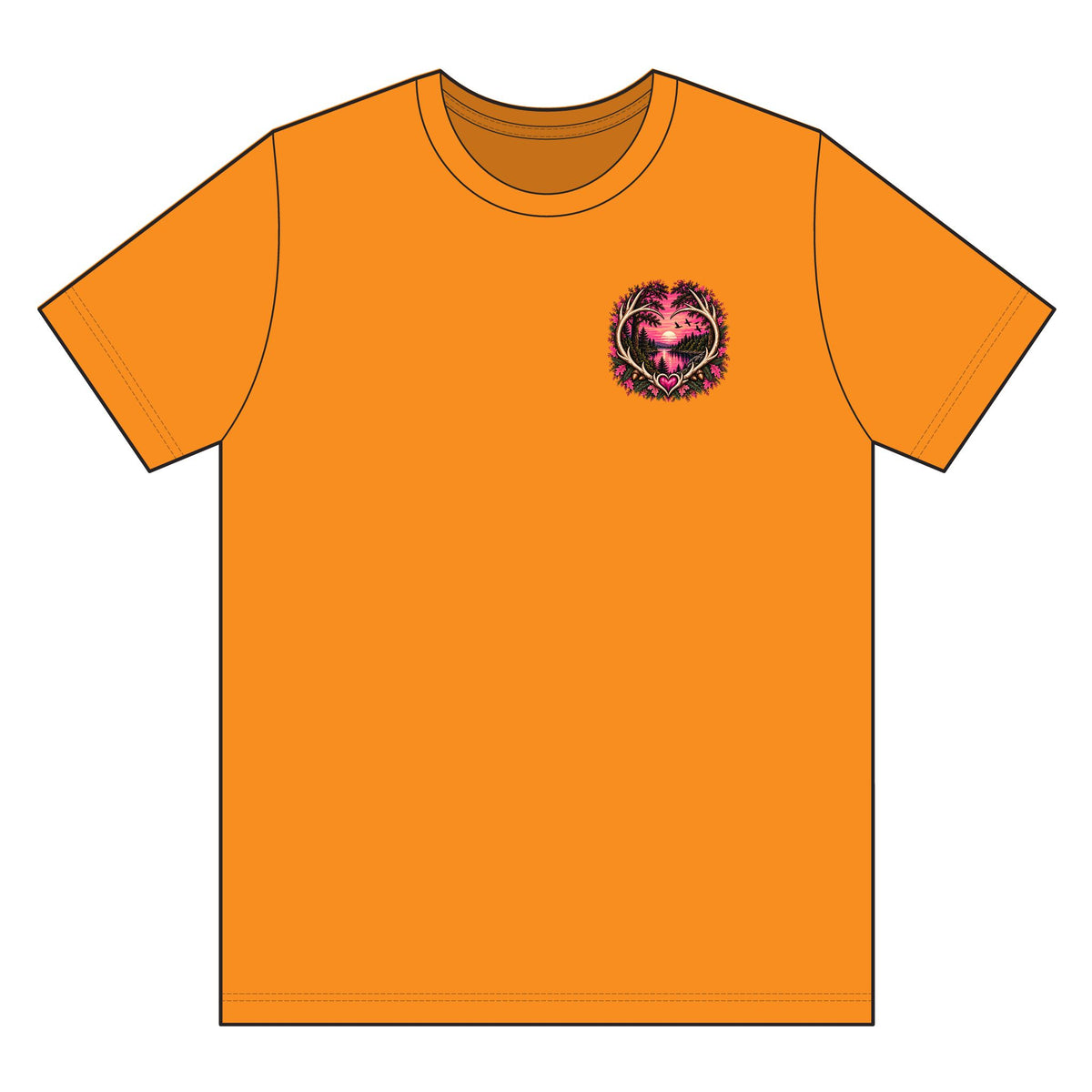 Deer Hunting Pink Shirt, Hunting Tails Tee, Deer Hunting T-Shirt, Deer Hunter Gift, Deer Season Shirt, Hunting Camp Shirt, Pink Safety Shirt