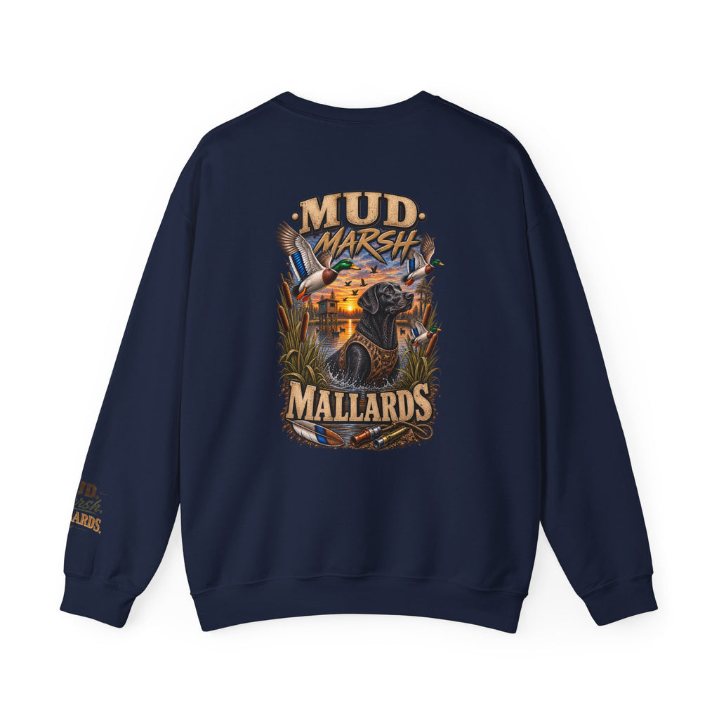 Safety Pink Duck Hunting Sweatshirt – Mallard Hunter Crewneck