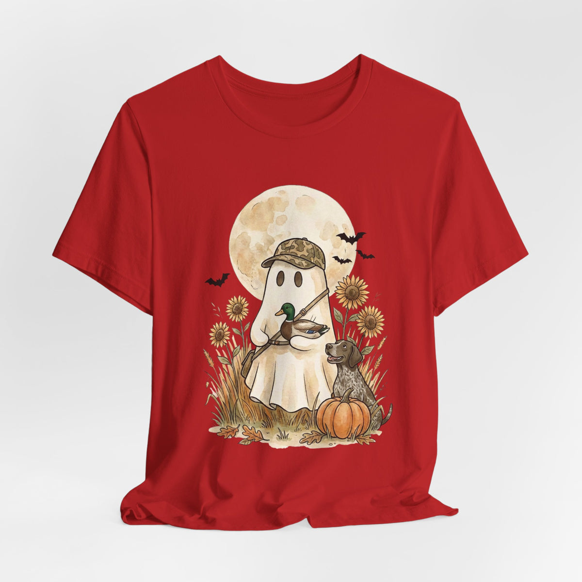 Ghost Hunting Tee | Spooky Hunting, Harvest Moon Halloween Shirt