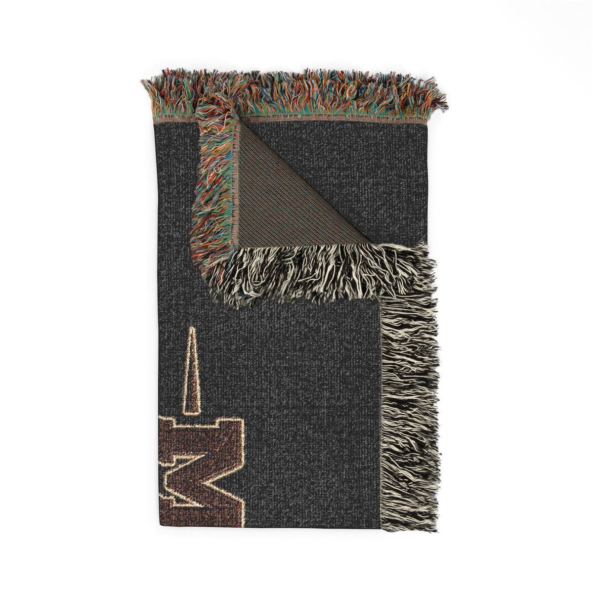 Mud Marsh Mallards Woven Blanket — Rustic Duck Hunting Throw