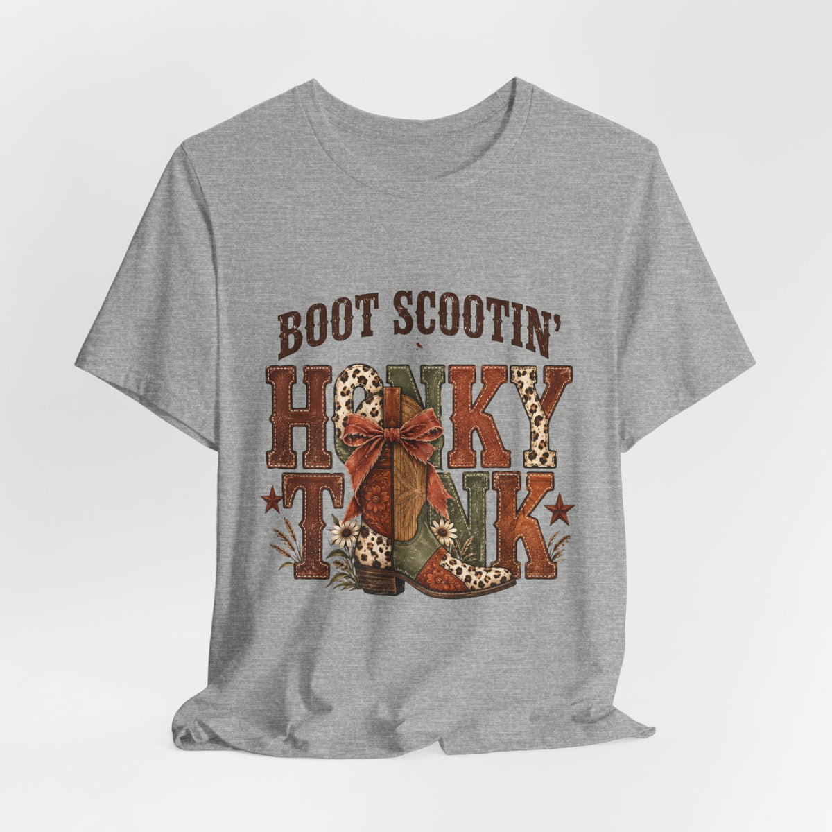 Boot Scootin' Cowboy Boot Tee | Country Western, Barn Dance Shirt
