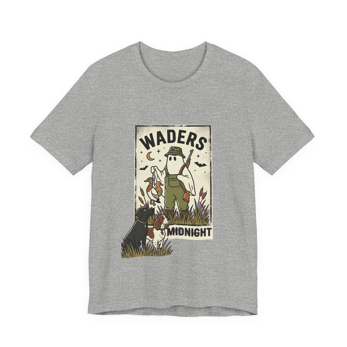 Waders Midnight Duck Hunt Tee | Spooky Hunting, Outdoors