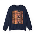 Kaleidoscope Cityscape Sweatshirt — Vintage Sunset Graphic Crewneck