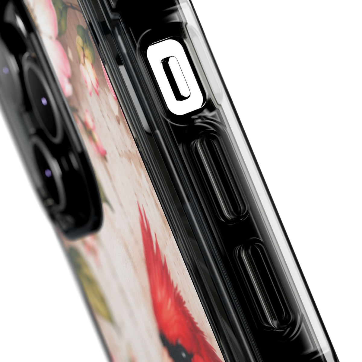 Clear Magnetic Phone Case Cardinal Scene