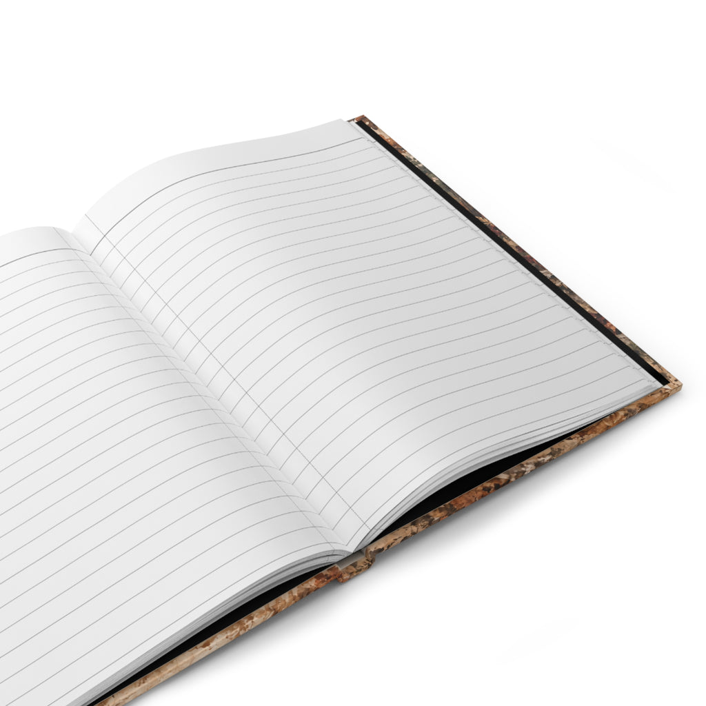 Deer & Fawn Hardcover Journal — Rustic Forest Lined Notebook