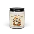 Autumn Ghost Illustration Candle, Soy Jar | Spooky Hunting Halloween