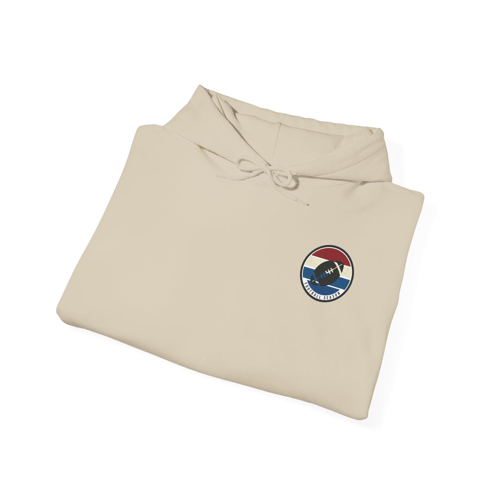 Vintage Football Badge Hoodie | Football Season, Tailgate Crewneck