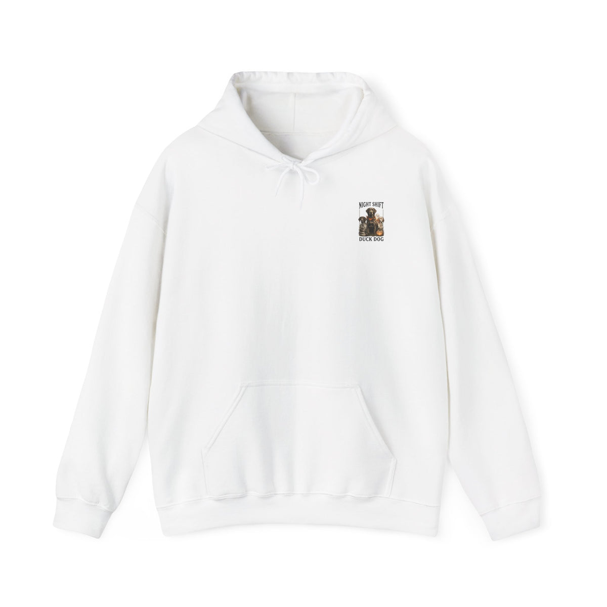 Night Shift Duck Dog Hoodie | Spooky Hunting, Hunting Dogs