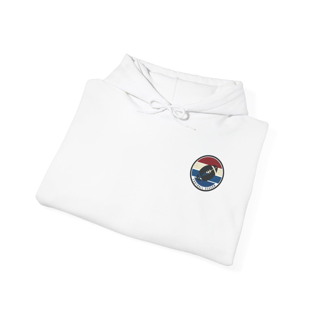 Vintage Football Badge Hoodie | Football Season, Tailgate Crewneck