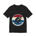 Retro Football Season Tee | Vintage Stripes Grunge Football Shirt