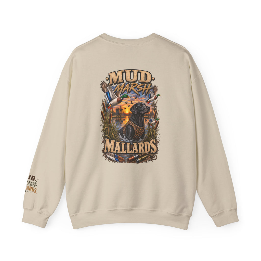 Safety Pink Duck Hunting Sweatshirt – Mallard Hunter Crewneck
