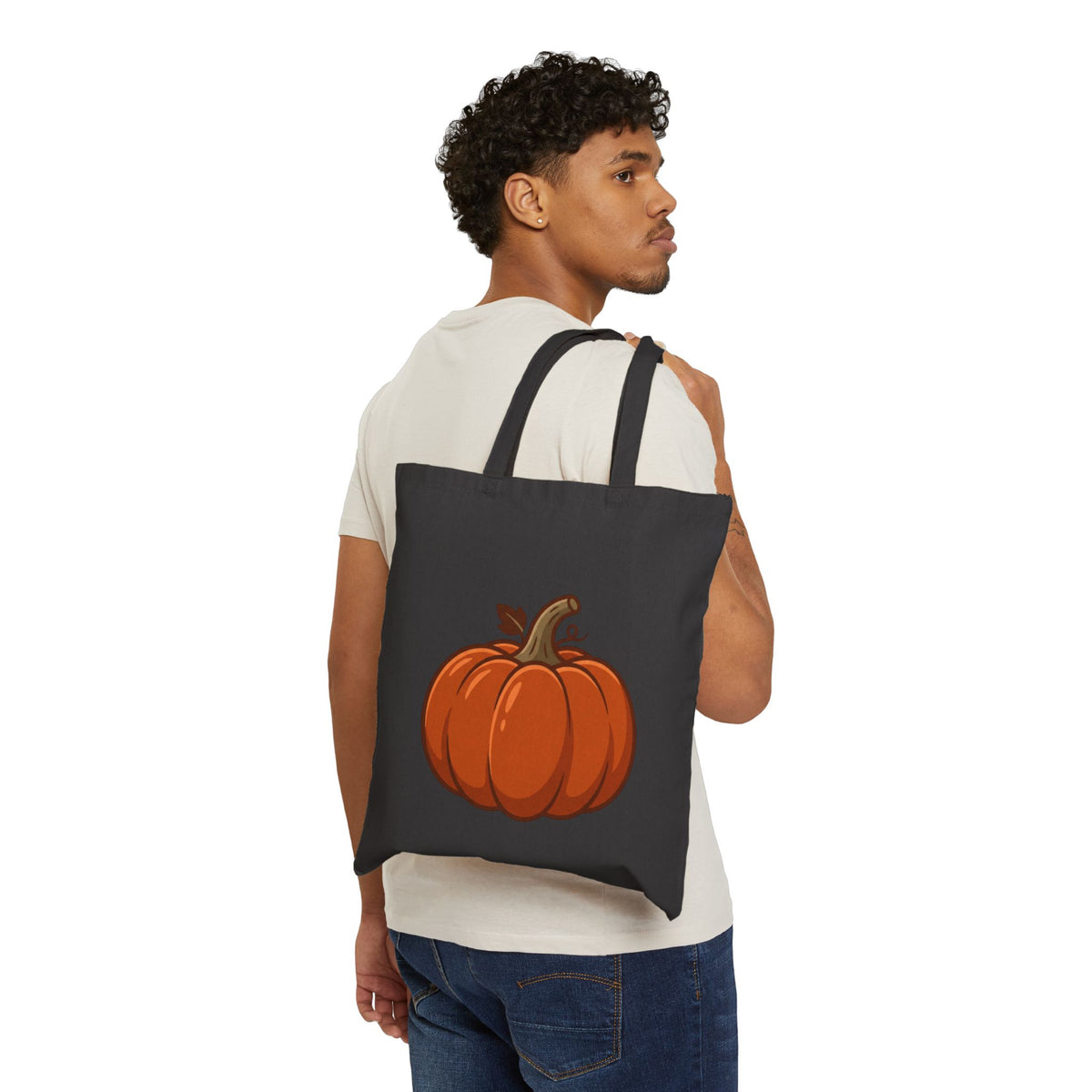 Hunt or Haunt Tote, Halloween spooky hunting canvas tote