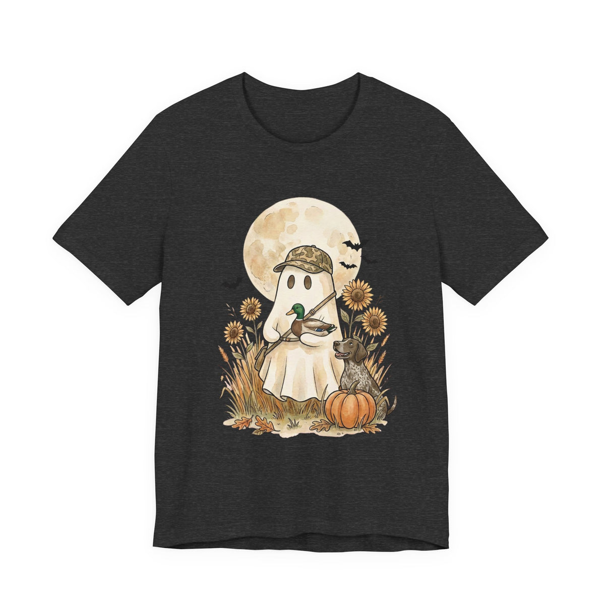 Ghost Hunting Tee | Spooky Hunting, Harvest Moon Halloween Shirt