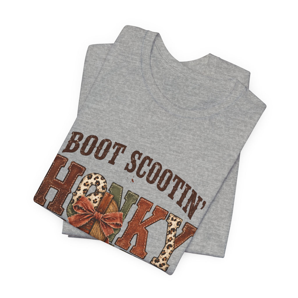 Boot Scootin' Cowboy Boot Tee | Country Western, Barn Dance Shirt