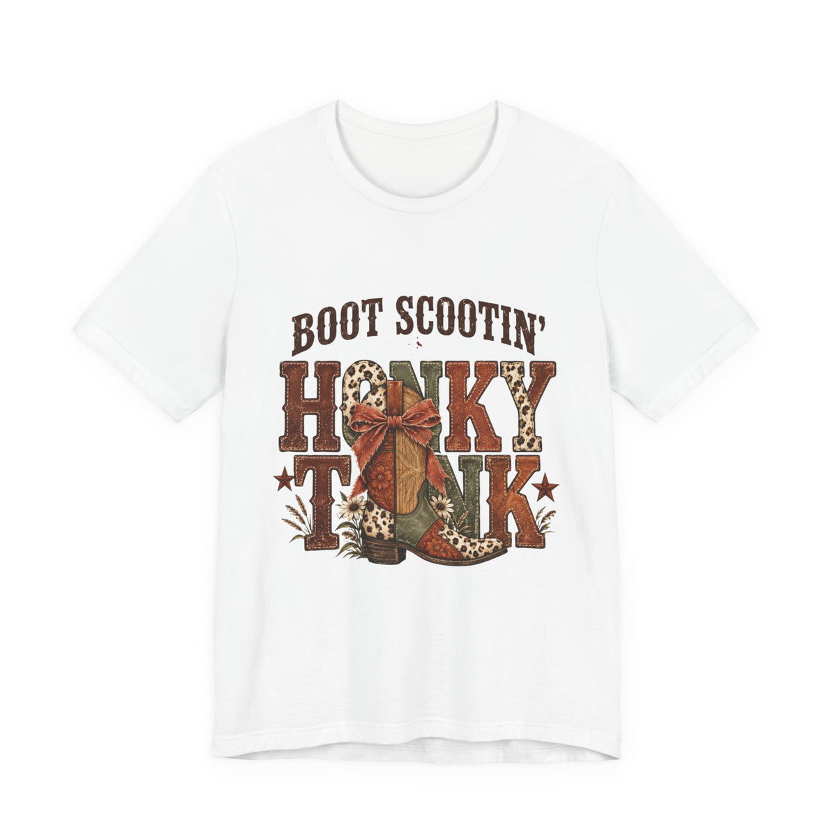 Boot Scootin' Cowboy Boot Tee | Country Western, Barn Dance Shirt