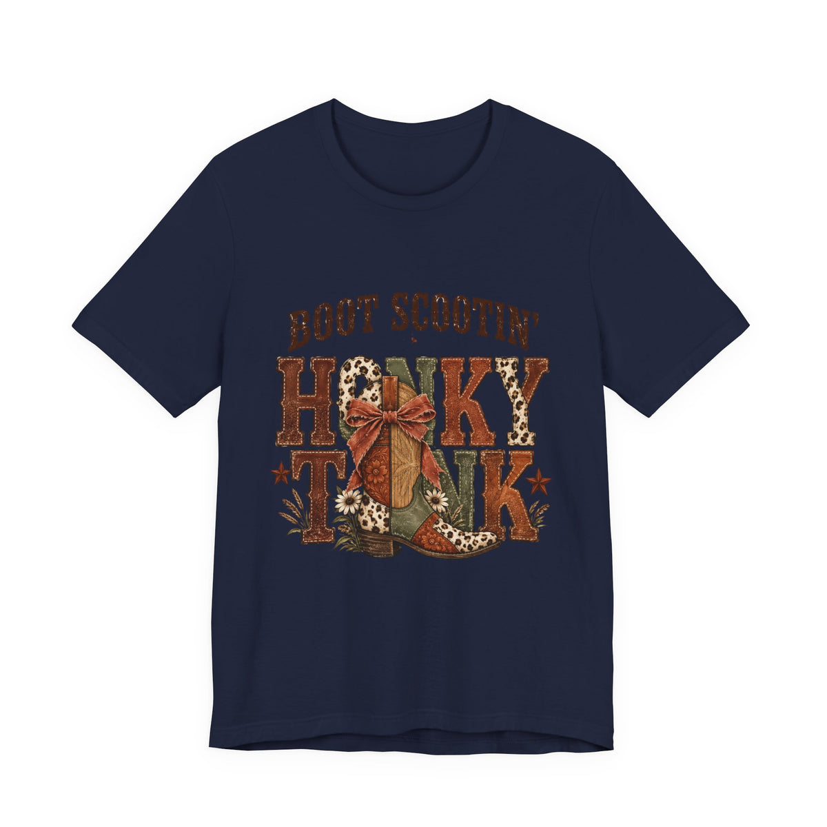 Boot Scootin' Cowboy Boot Tee | Country Western, Barn Dance Shirt