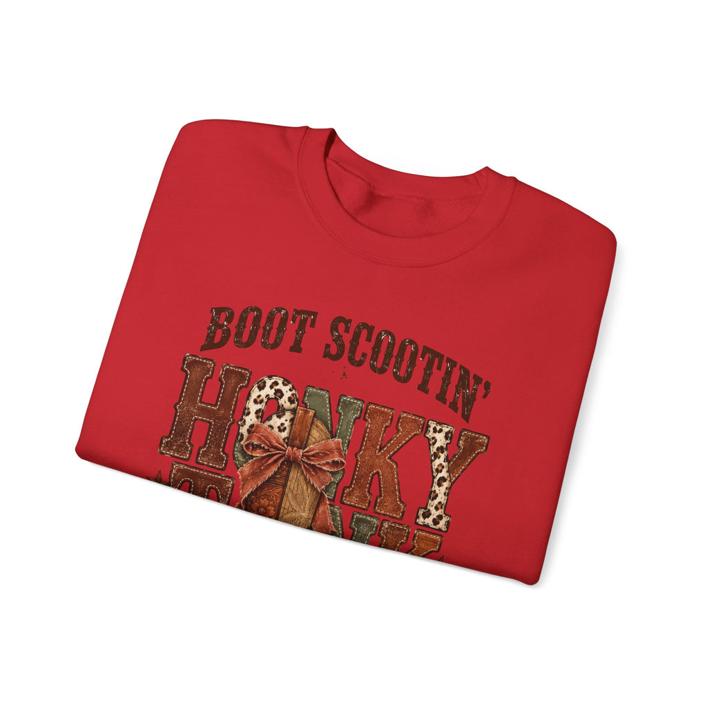 Boot Scootin' Cowboy Boot Sweatshirt | Country Western Graphic
