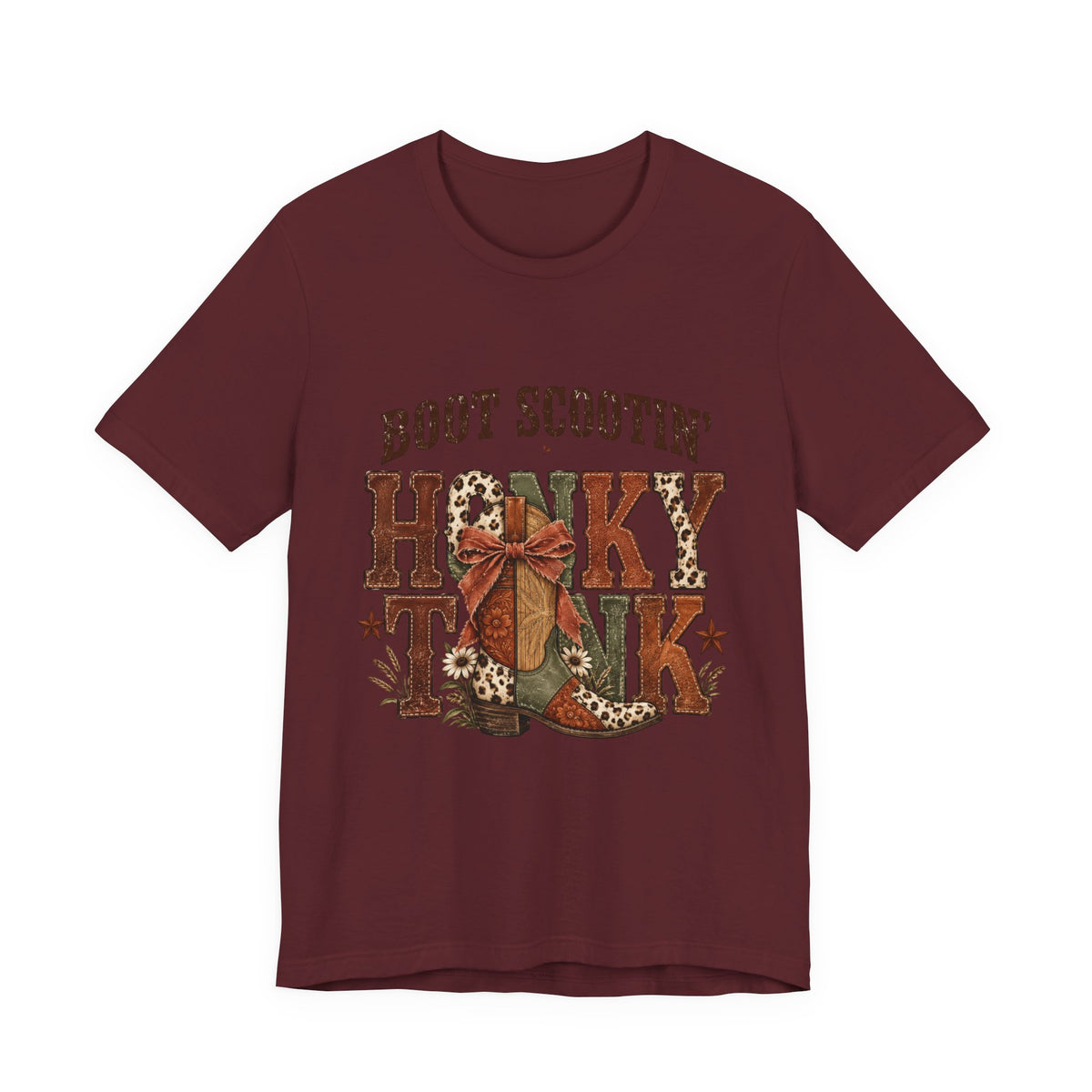 Boot Scootin' Cowboy Boot Tee | Country Western, Barn Dance Shirt