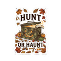 Hunt or Haunt Pumpkin Ammo Can Sticker | Spooky Hunting, Fall Leaves