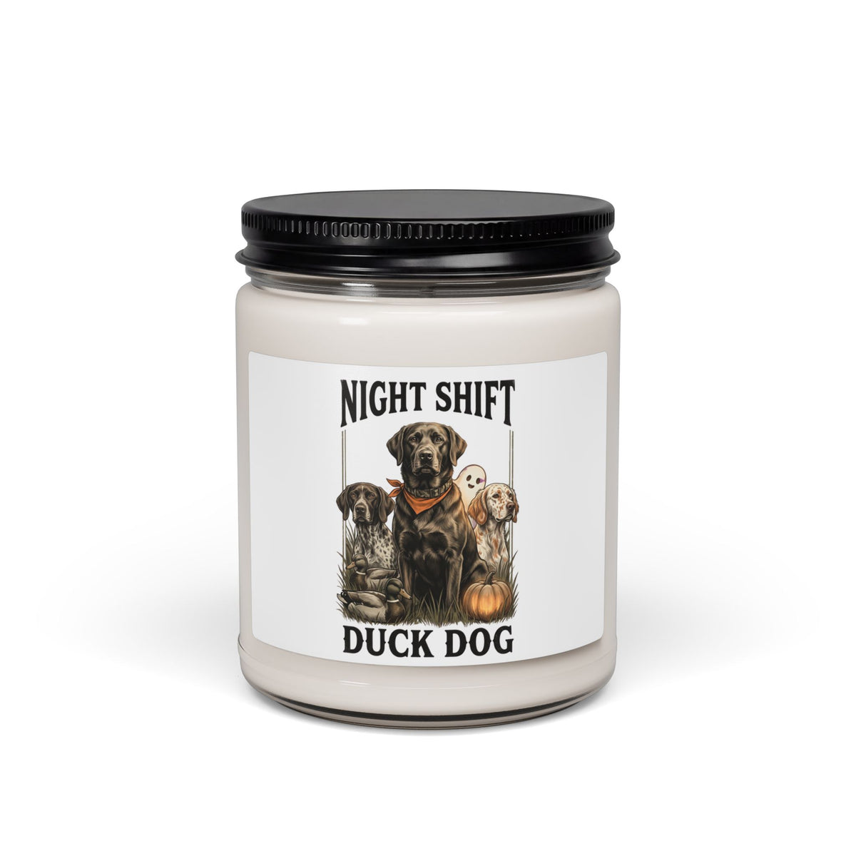 Night Shift Duck Dog Candle | Spooky Hunting, Fall Soy 9oz