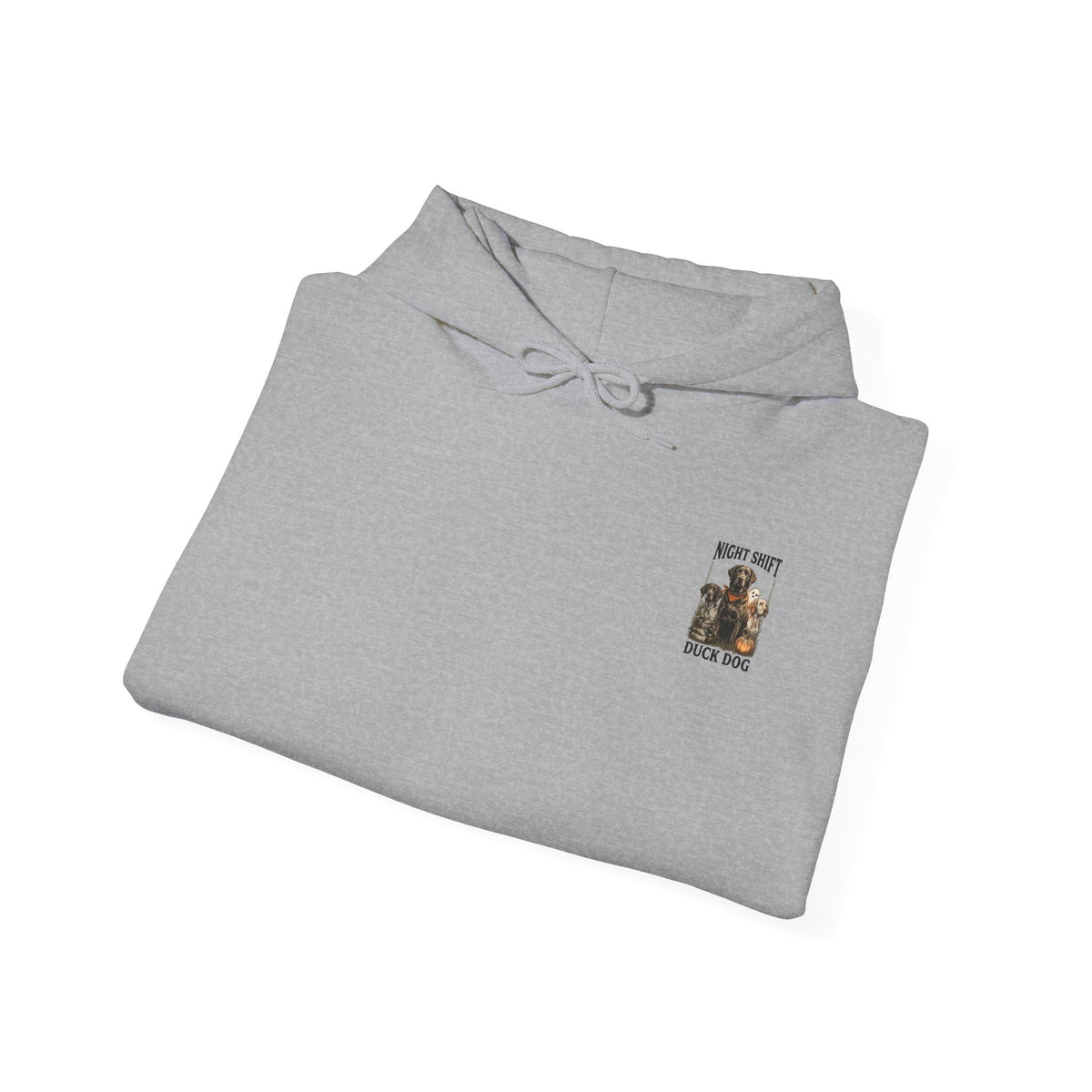 Night Shift Duck Dog Hoodie | Spooky Hunting, Hunting Dogs