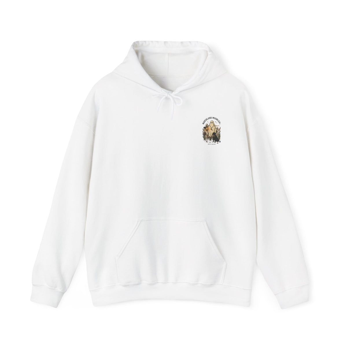 Spooky Hunting Ghost Forest Hoodie | Halloween Hunting Vibes