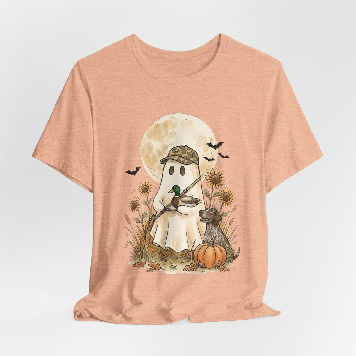 Ghost Hunting Tee | Spooky Hunting, Harvest Moon Halloween Shirt